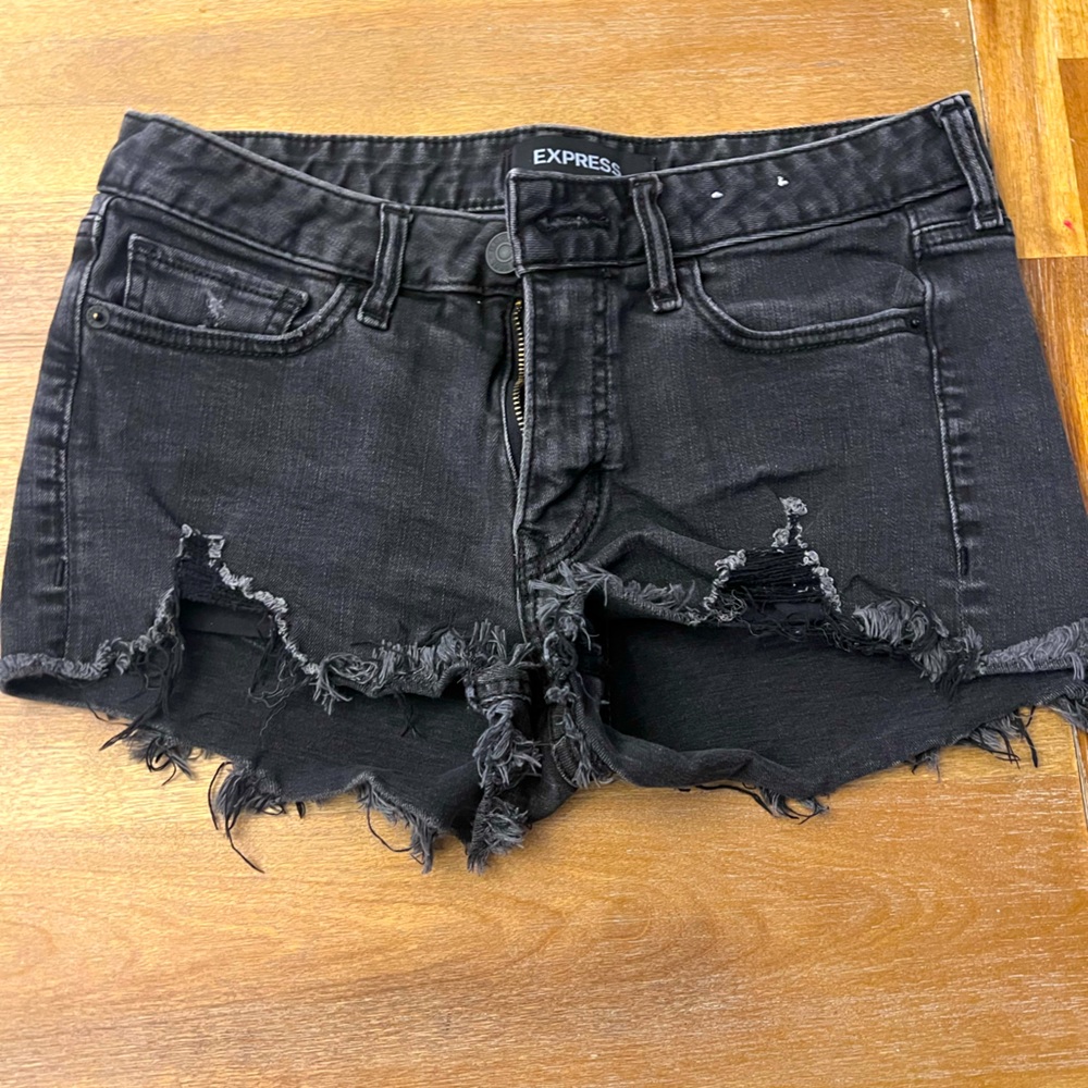 Express Denim Shorts